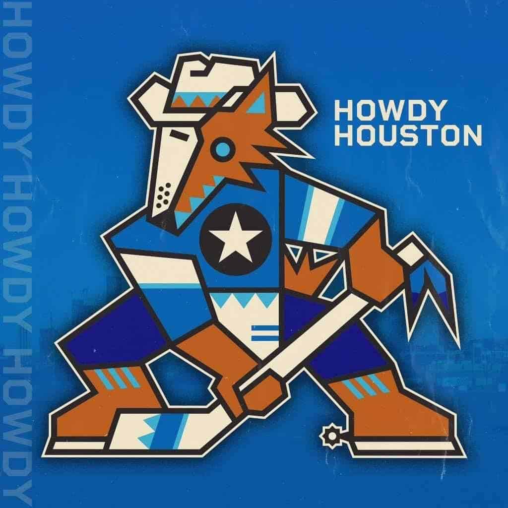What if the NHL kept with the original plan and took more teams in the WHA  merger. Houston Aeros Road Uniform Concept.